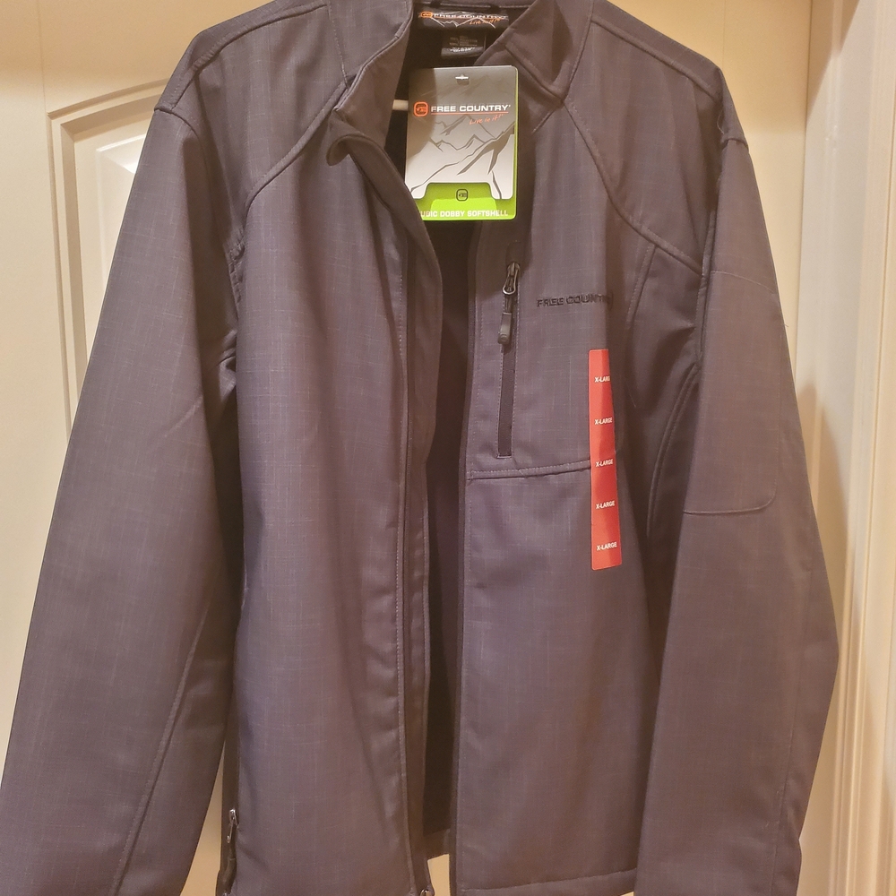 Free Country Men's Dark Gray Performance Jacket